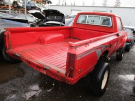 1983 TOYOTA TRUCK SR5 RED STD CAB 2.4L MT 4WD Z17583